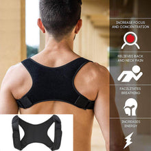 Load image into Gallery viewer, New Spine Posture Corrector Protection Back Shoulder Posture Correction Band Humpback Back Pain Relief Corrector Brace